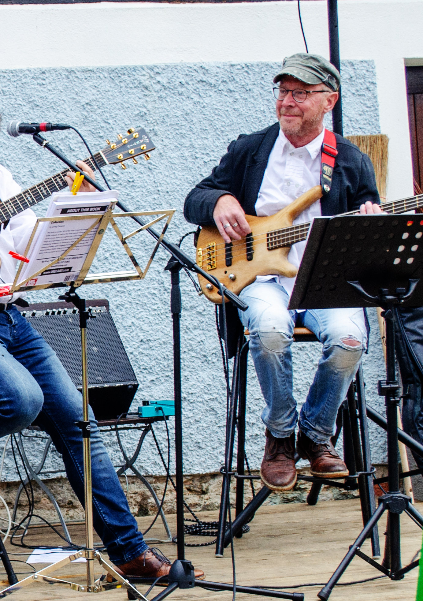 Ronny Schmidt live am Bass